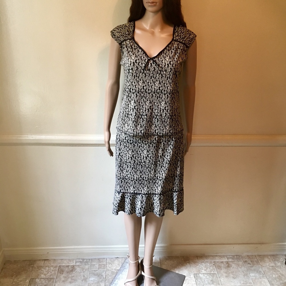 Print Skirt Set